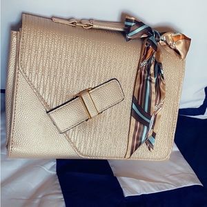 Stylish Evening cream envelope bag